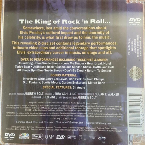 Elvis: The Great Performances (DVD, 2011, 2-Disc Set) - Picture 3 of 4